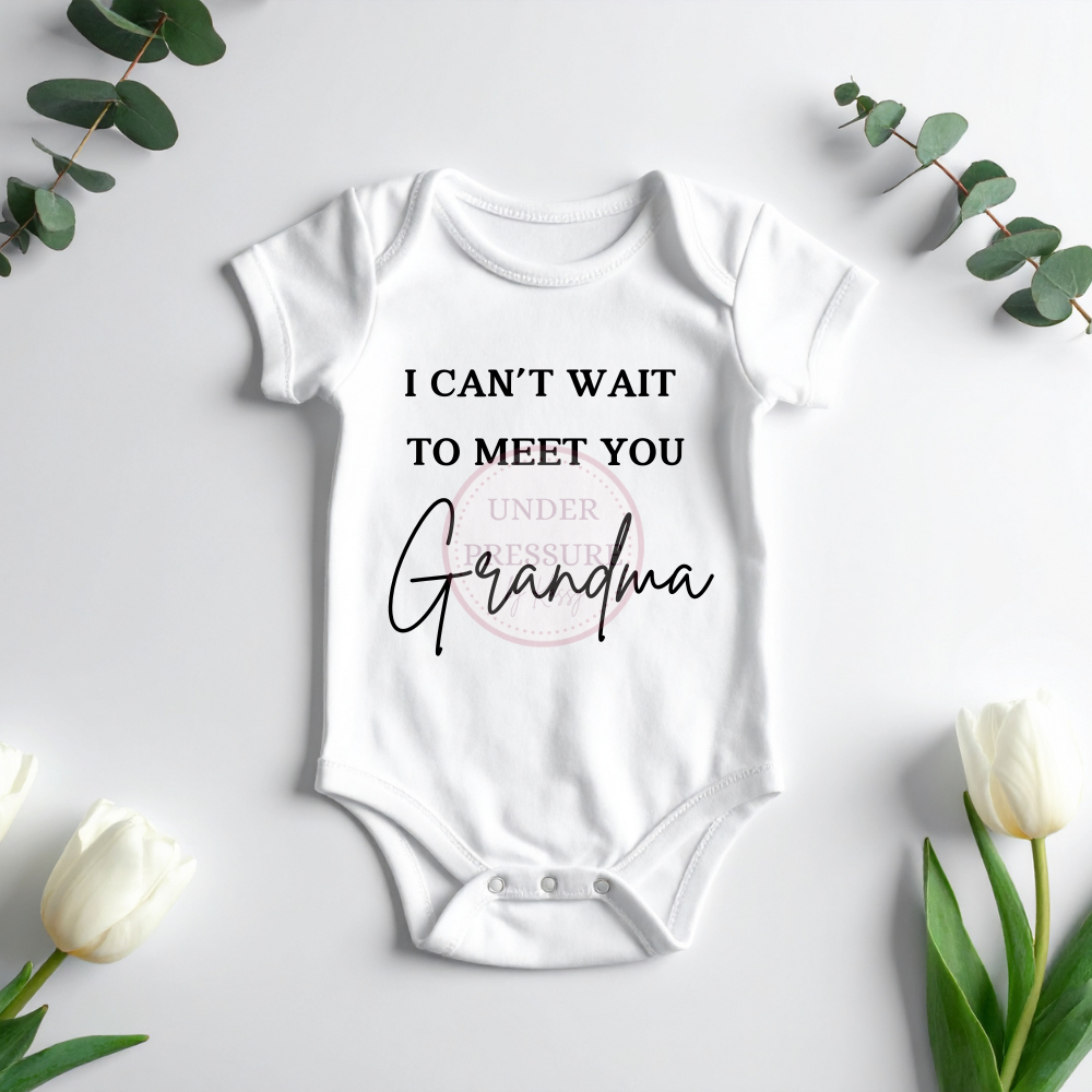 Grandparent/Great Grandparent Pregnancy Announcement Onesies