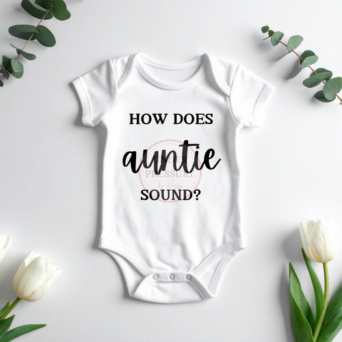 Aunt & Uncle Pregnancy Announcement Onesies